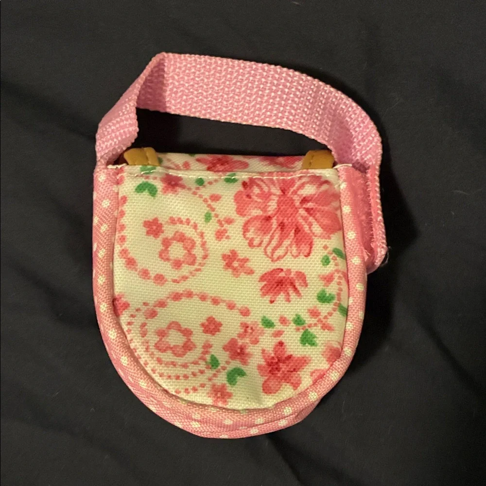 Laura Ashley Baby Floral Pink Diaper Bag Accessories 3-piece set